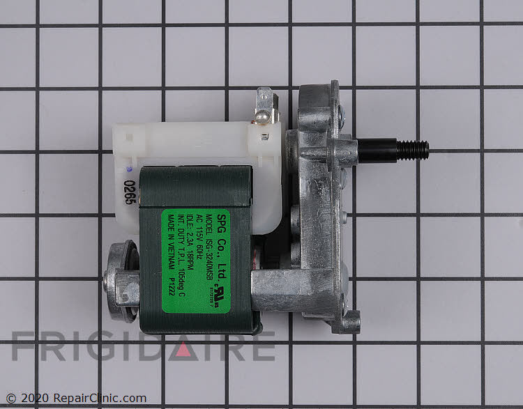 Frigidaire 241816602 refrigerator ice dispenser auger motor
