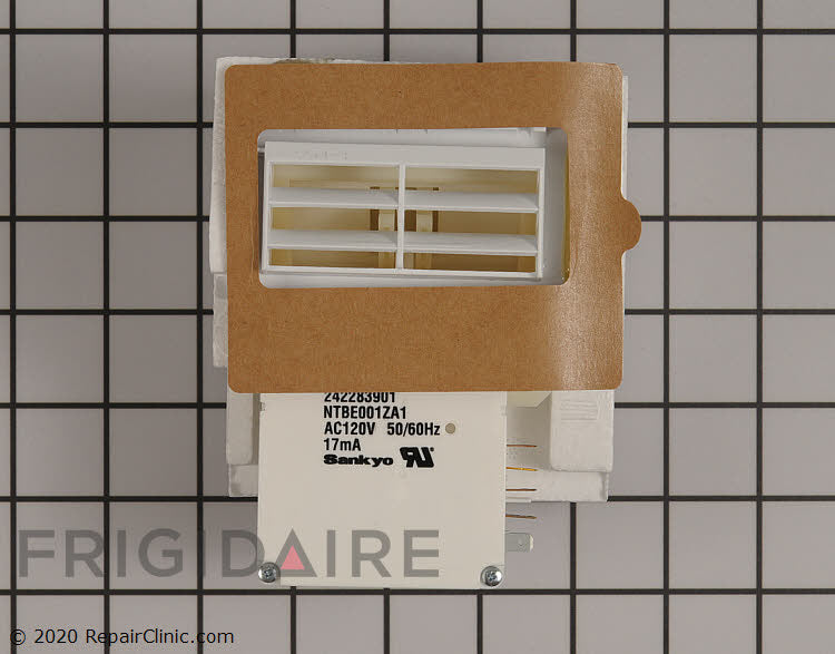 Frigidaire 242303001 refrigerator air damper control assembly