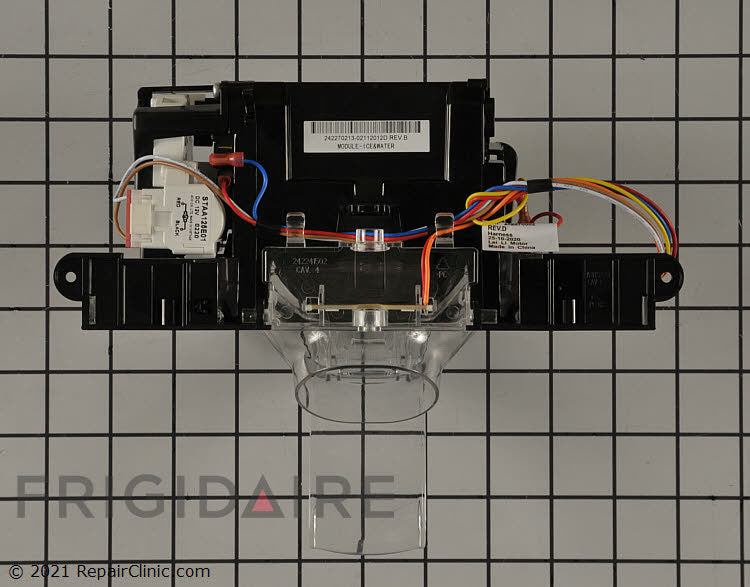 Frigidaire 242270107 refrigerator dispenser module / funnel guide