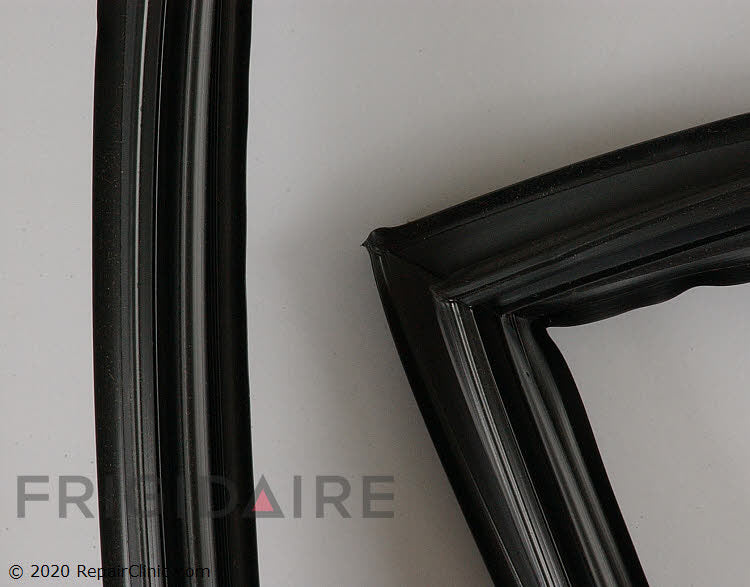 Frigidaire 241872512 refrigerator door gasket, black