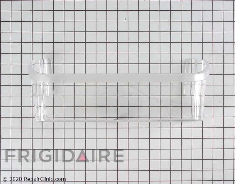 Frigidaire 240323002 refrigerator door shelf bin, clear