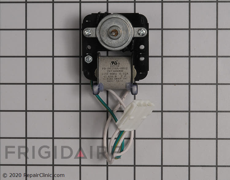Frigidaire 297309000 evaporator fan motor with harness, 115V